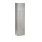 Kartell Purity 1400mm Wall Mounted Side Unit Silver Oak