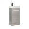 Kartell Purity Floor Standing Cloakroom Unit Silver Oak