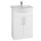 Kartell Ceramic Basin 550mm 1 Tap Hole