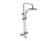 Kartell Plan Thermostatic Bar Shower with rigid riser and bath filler spout
