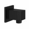 Kartell Nero Square Outlet Elbow Matt Black