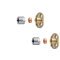 Kartell Fast Fix Brackets for Bar Showers (Pair)