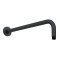 Kartell Nero Round Wall Shower Arm