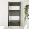 Kartell 22mm Straight Towel Rail 400mm x 800mm - Black