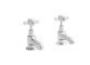 Kartell Klassique Pair Basin Pillar Taps