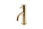 Kartell Ottone Mono Basin Mixer Brushed Brass