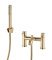 Kartell Ottone Bath Shower Mixer Brushed Brass