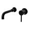 Kartell Nero Round Wall Mounted Basin Mixer