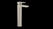 Kartell Kolt Hi-Rise Mono Basin Mixer Brushed Nickel