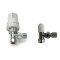 Kartell Twin Pack TRV & Lockshield Style Angled