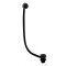 Kartell Easyclean Sprung Bath Waste Matt Black