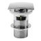 Kartell Square Push Button Basin Waste CP (Slotted)