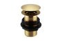 Kartell Basin Clicker Waste (Unslotted) Brushed Brass
