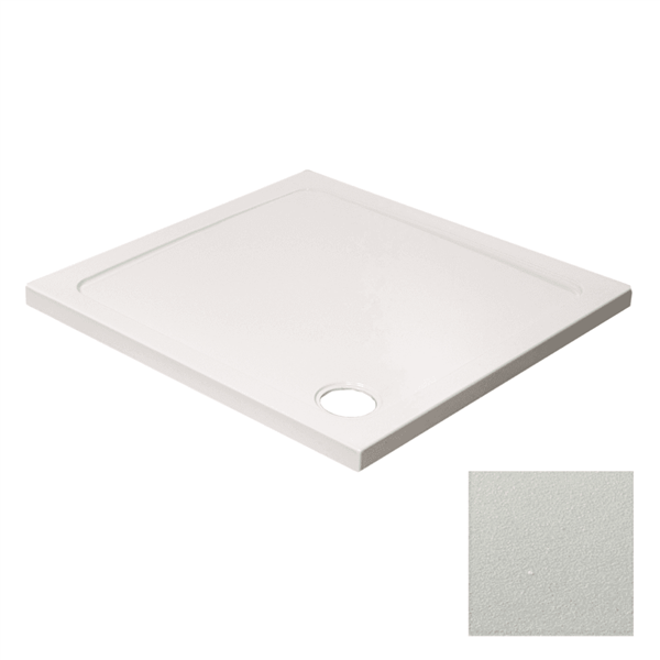 Shower Tray by Kartell - 1000mm Square Anti Slip 