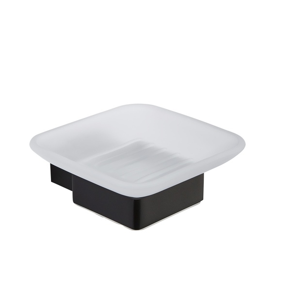 Kartell K-Vit Premium Soap Dish Holder Matte Black
