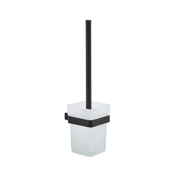 Kartell K-Vit Premium Toilet Brush Set Matte Black