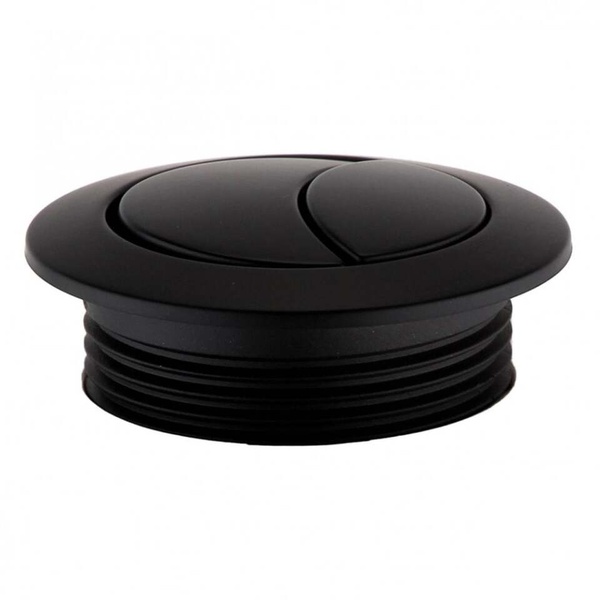 Kartell Matt Black Kameo Cistern Button