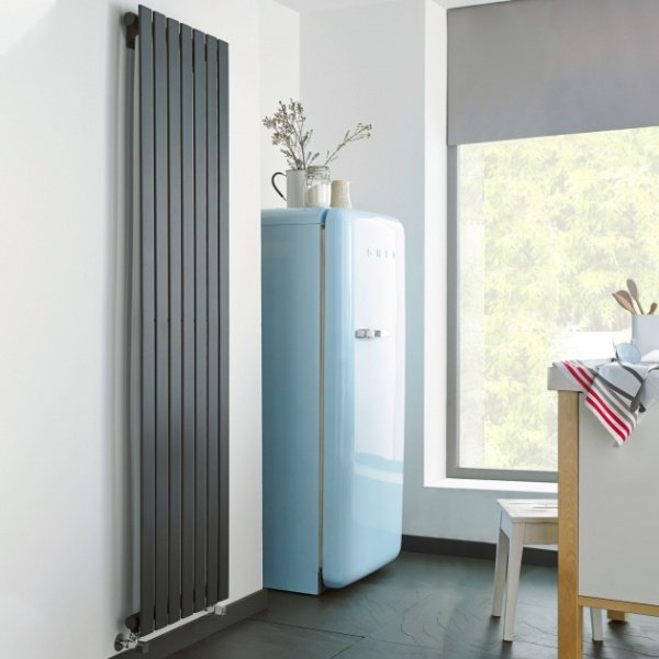 Kartell Boston 1800mm x 420mm - Double Textured Grey