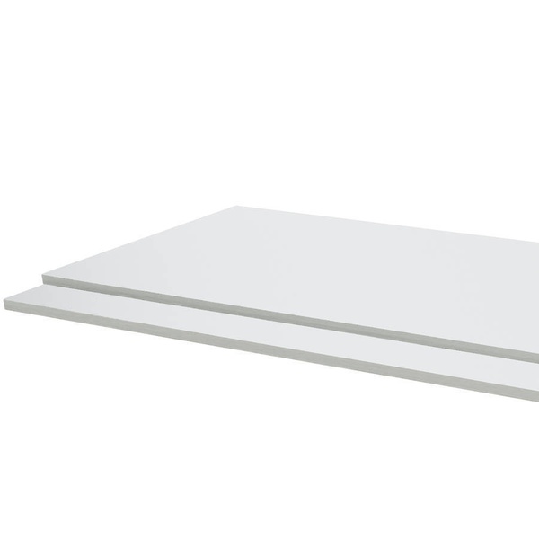 Kartell Purity 800mm 2 Piece End Panel White