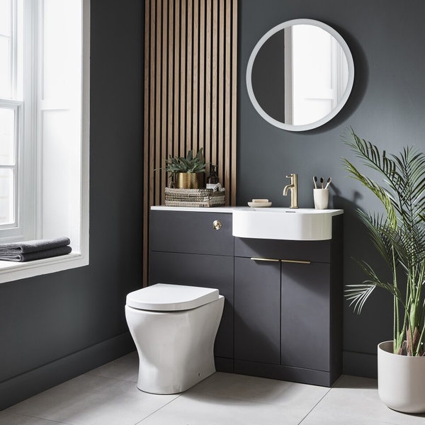 Kartell Fusion 1010mm Basin Right Hand