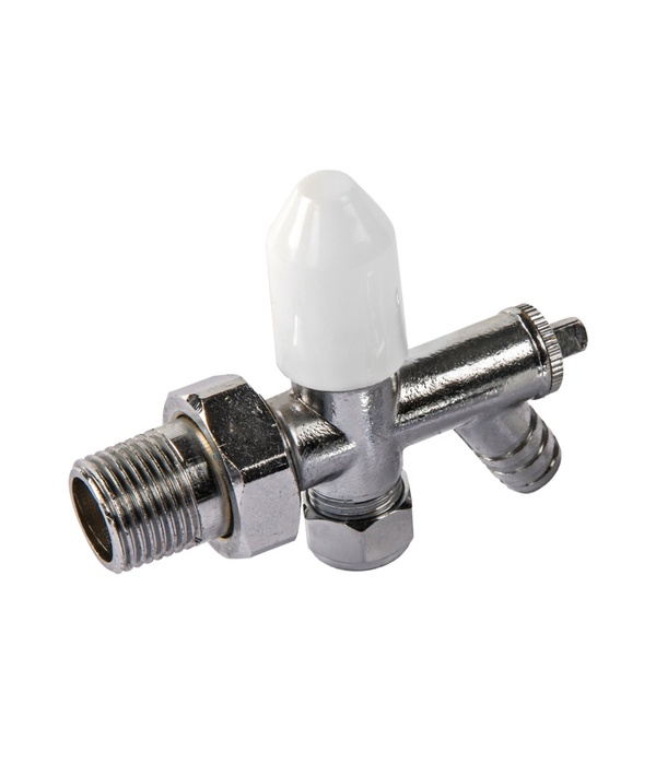 Kartell 10mm Angled LS/WH Radiator Valve (Galaxy)