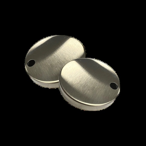Kartell x2 CAPS Brushed Brass Cover Caps For Seat Hinges to suit SEA600OP / SEA601OP / SEA001UN / SEA002UN / SEA101D