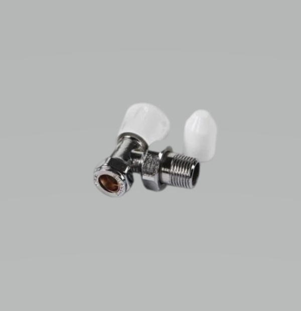 Kartell 15mm Angled LS/WH Radiator Valve (Galaxy)