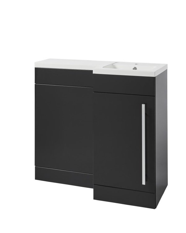 Kartell Matrix 900mm L Shaped Basin Right Hand