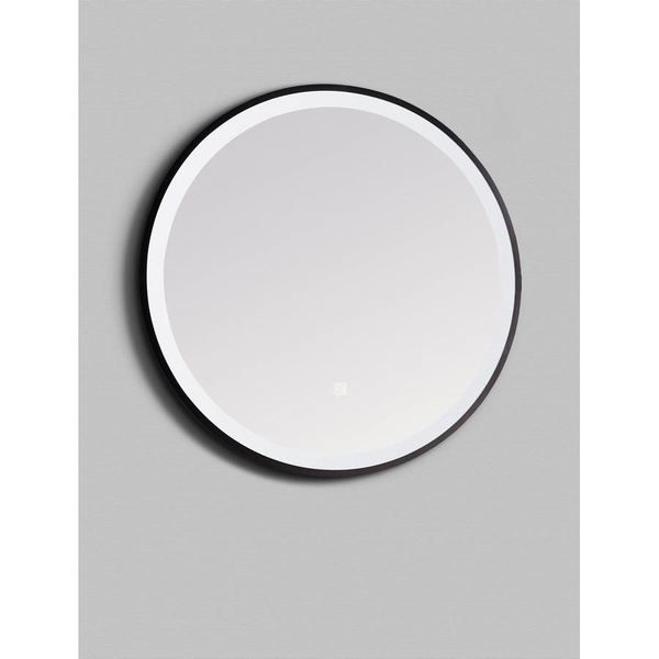 Kartell Nero Round 600mm LED Mirror