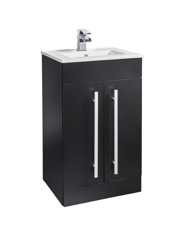 Kartell Purity Matt Black 500mm 2 Door Unit