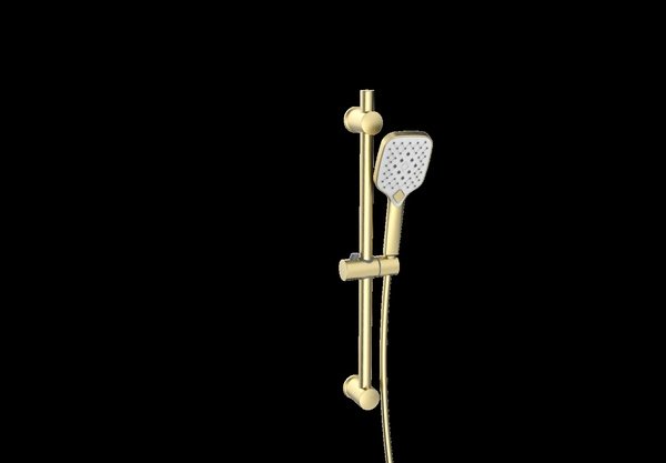 Kartell Kolt Slide Rail Kit Brushed Brass