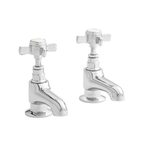Kartell Klassique Pair Bath Pillar Taps
