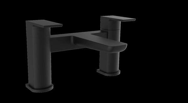 Kartell Kolt Bath Filler Matt Black