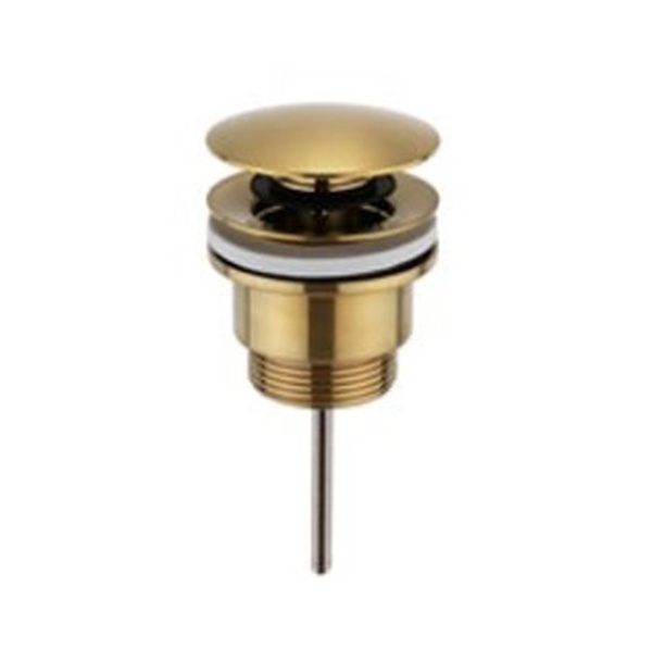Kartell Universal Basin Waste Brushed Brass