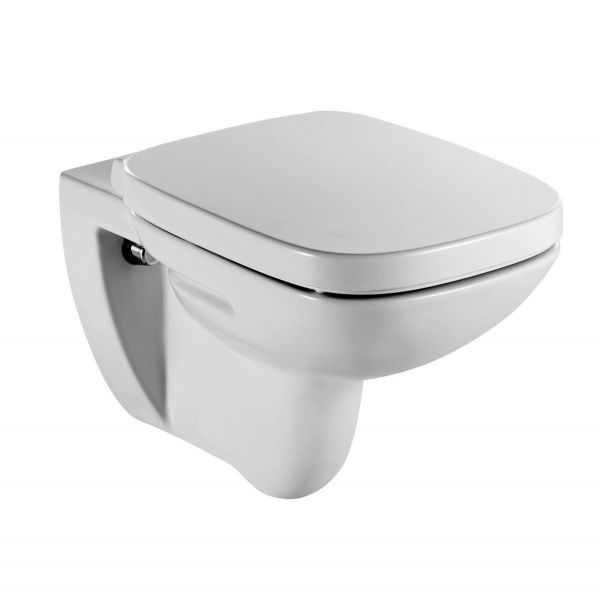 Roca Debba Wall Hung Rimless Square WC and Frame Package