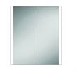 HiB Paragon 60 LED Demisting Mirrored Aluminium Bathroom Cabinet