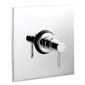 Pixi Concealed Thermostatic Sequential Shower Valve with Square Plate