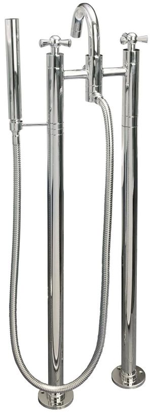 Mayfair Chrome Freestanding Stand Pipes (tap not included) ACC089