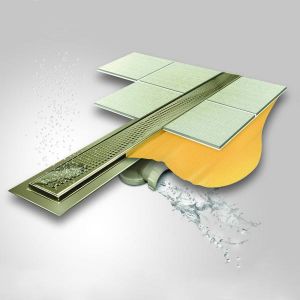 ACO wet room drainage diagram from MBD Bathrooms