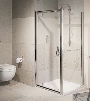 Aqualux - Aqua 6 Pivot Shower Door 900mm