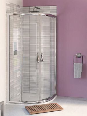 Aqualux - Aqua 6 Quadrant Shower Enclosure 900mm