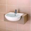 Clarence 550mm Semi Recessed Basin