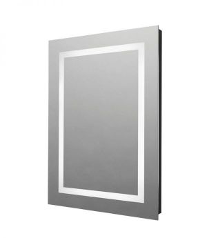 Tavistock Realm LED Illuminated Mirror 500 x 700mm with Shaver Socket