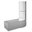 Trojancast Shower Bath  - Concert 1675mm Right Hand