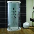 Aqualux Crysta steam cabin supplied by Midland Bathroom Distributors