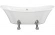 Farewater Freestanding 1760x710x775mm 0TH Bath w/Feet