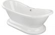 Gracy Freestanding 1760x700x720mm 2TH Bath w/Base - White