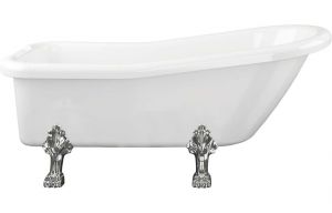 Baysfield Freestanding 1710x670x780mm 2TH Bath w/Feet - White