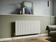 Eucotherm Mars Single Vertical Radiator 1200 H X 595 W In Whtie 