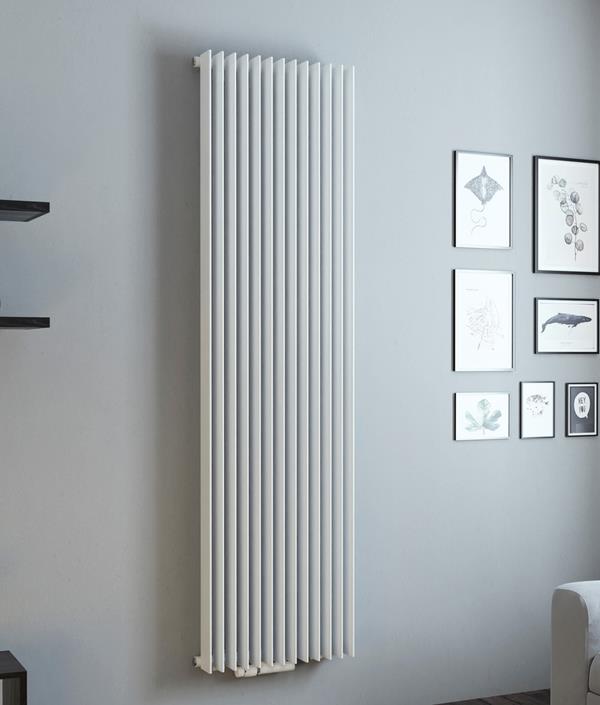 Atlas Single Vertical  1800 H X 420 W In White 